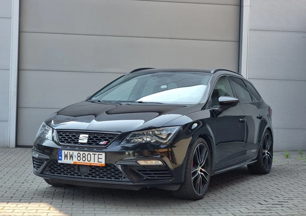 Seat Leon cena 86000 przebieg: 147500, rok produkcji 2017 z Warszawa małe 56